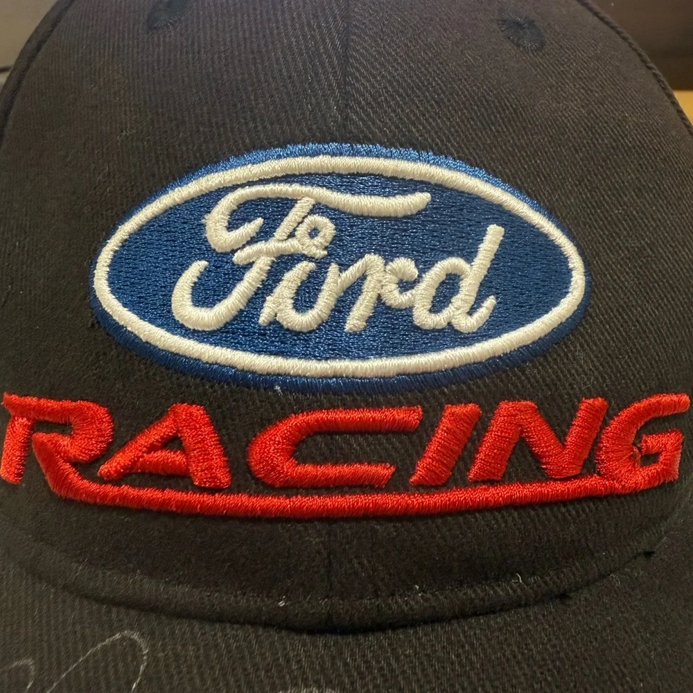Signed Ford Racing Hat - Picture 3 of 5